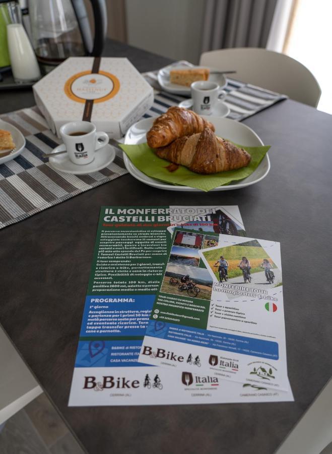B & Bike Di Ristorante Italia Mombello Monferrato Екстериор снимка